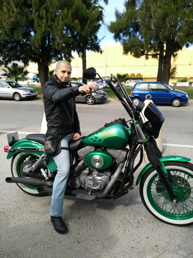 Dyna 2000 frontal el día que la compré